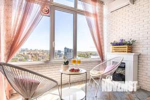 Студия квартира, посуточно, 45м2, 14/18 этаж