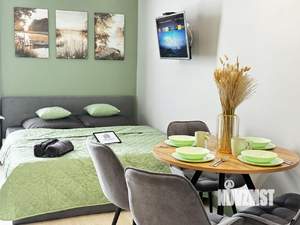 Студия квартира, на длительный срок, 27м2, 1/4 этаж