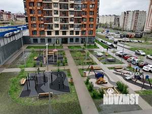 1-к квартира, посуточно, 38м2, 12/18 этаж