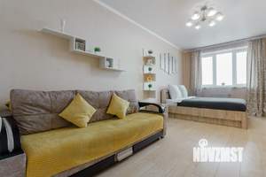 1-к квартира, посуточно, 45м2, 1/1 этаж