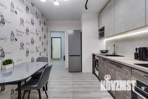 1-к квартира, посуточно, 40м2, 18/21 этаж