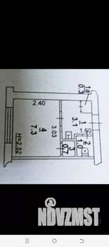 1-к квартира, на длительный срок, 12м2, 1/6 этаж