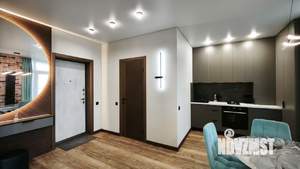 1-к квартира, на длительный срок, 35м2, 12/12 этаж