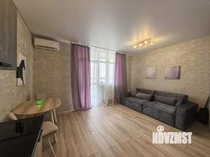 Студия квартира, на длительный срок, 35м2, 17/24 этаж