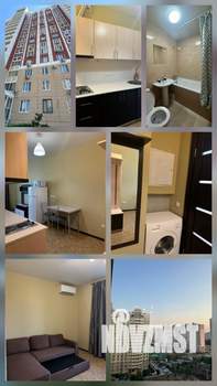 Студия квартира, на длительный срок, 29м2, 12/18 этаж