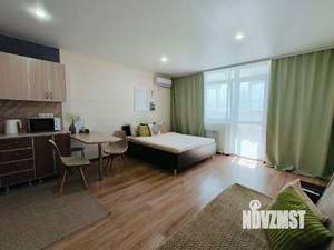 Студия квартира, посуточно, 34м2, 9/17 этаж