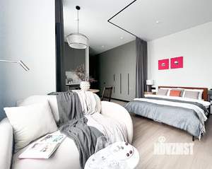 Студия квартира, посуточно, 37м2, 3/9 этаж