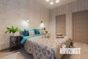 1-к квартира, посуточно, 43м2, 3/15 этаж