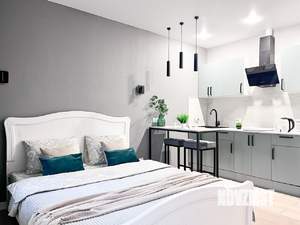 Студия квартира, посуточно, 45м2, 16/25 этаж