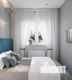 1-к квартира, посуточно, 37м2, 7/24 этаж