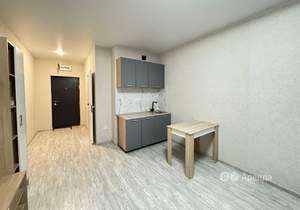 Студия квартира, на длительный срок, 27м2, 18/19 этаж