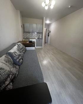 Студия квартира, на длительный срок, 28м2, 4/24 этаж