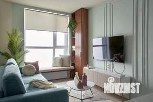 1-к квартира, посуточно, 45м2, 23/24 этаж