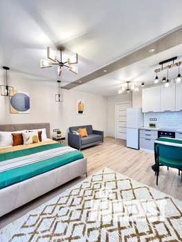 1-к квартира, посуточно, 42м2, 13/18 этаж