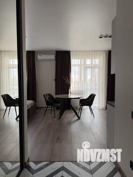 Студия квартира, на длительный срок, 40м2, 6/19 этаж