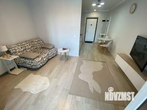 Студия квартира, на длительный срок, 30м2, 2/17 этаж