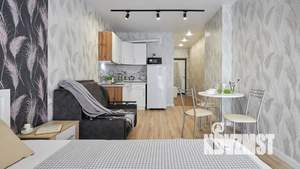 Студия квартира, посуточно, 32м2, 6/25 этаж