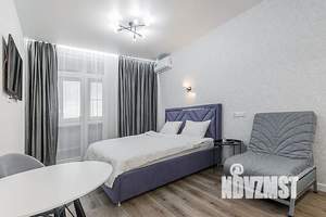 Студия квартира, посуточно, 35м2, 19/25 этаж