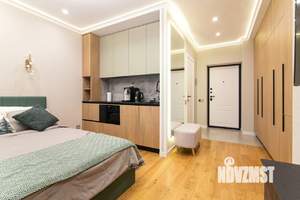 Студия квартира, на длительный срок, 22м2, 20/25 этаж