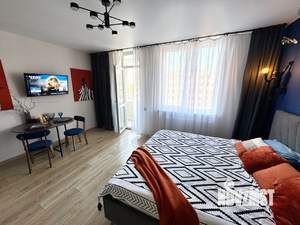 Студия квартира, посуточно, 30м2, 24/28 этаж