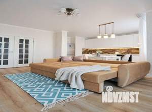 1-к квартира, посуточно, 54м2, 1/1 этаж