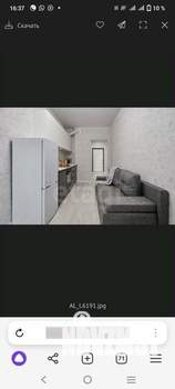 1-к квартира, на длительный срок, 39м2, 21/24 этаж