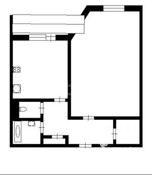 1-к квартира, на длительный срок, 37м2, 3/20 этаж
