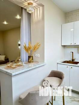 Студия квартира, посуточно, 36м2, 4/7 этаж