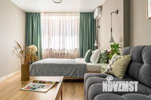 1-к квартира, посуточно, 42м2, 1/1 этаж