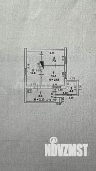 2-к квартира, на длительный срок, 41м2, 1/1 этаж