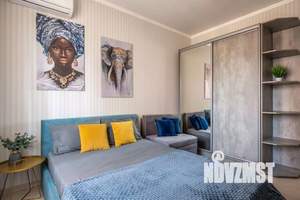 1-к квартира, посуточно, 45м2, 1/1 этаж