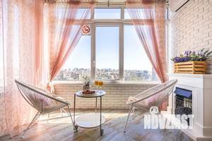 Студия квартира, посуточно, 45м2, 14/18 этаж