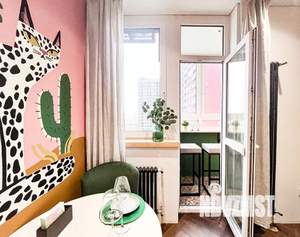 Студия квартира, посуточно, 30м2, 7/19 этаж