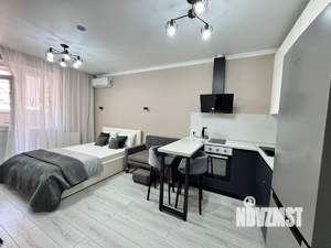 Студия квартира, посуточно, 35м2, 19/24 этаж