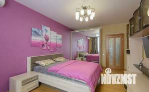 1-к квартира, посуточно, 45м2, 17/24 этаж