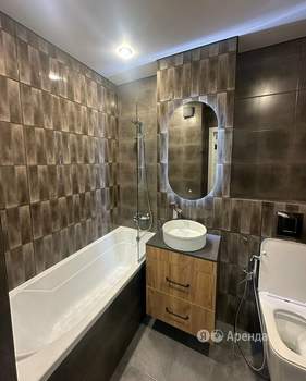 Студия квартира, на длительный срок, 40м2, 5/25 этаж