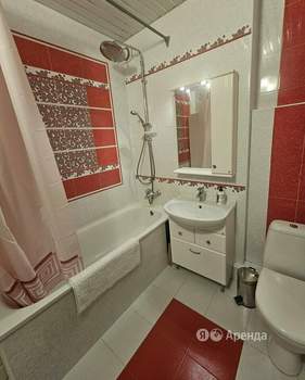 Студия квартира, на длительный срок, 44м2, 3/16 этаж