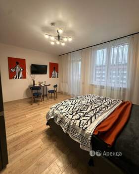 Студия квартира, на длительный срок, 30м2, 24/25 этаж