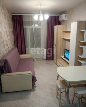 Студия квартира, на длительный срок, 27м2, 10/24 этаж