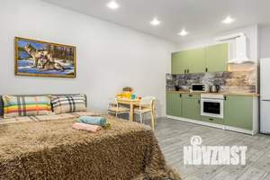 Студия квартира, посуточно, 40м2, 21/23 этаж