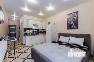 Студия квартира, на длительный срок, 27м2, 6/21 этаж