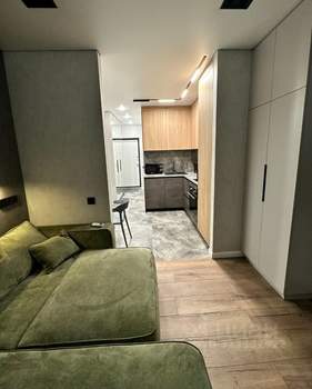 Студия квартира, на длительный срок, 28м2, 12/25 этаж