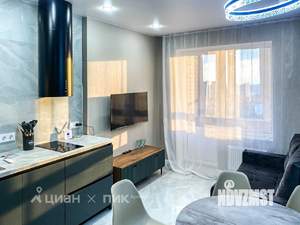 1-к квартира, на длительный срок, 39м2, 22/25 этаж