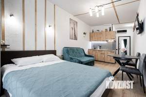 1-к квартира, посуточно, 24м2, 1/1 этаж