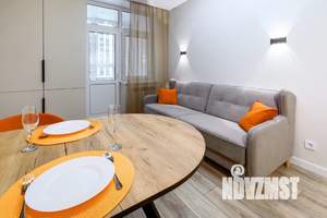 1-к квартира, посуточно, 46м2, 7/25 этаж