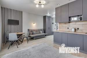 Студия квартира, посуточно, 36м2, 18/24 этаж