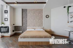Студия квартира, посуточно, 45м2, 21/24 этаж