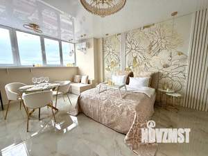 Студия квартира, посуточно, 35м2, 24/24 этаж