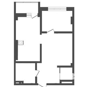 2-к квартира, на длительный срок, 45м2, 18/19 этаж