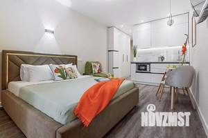 1-к квартира, посуточно, 36м2, 1/1 этаж